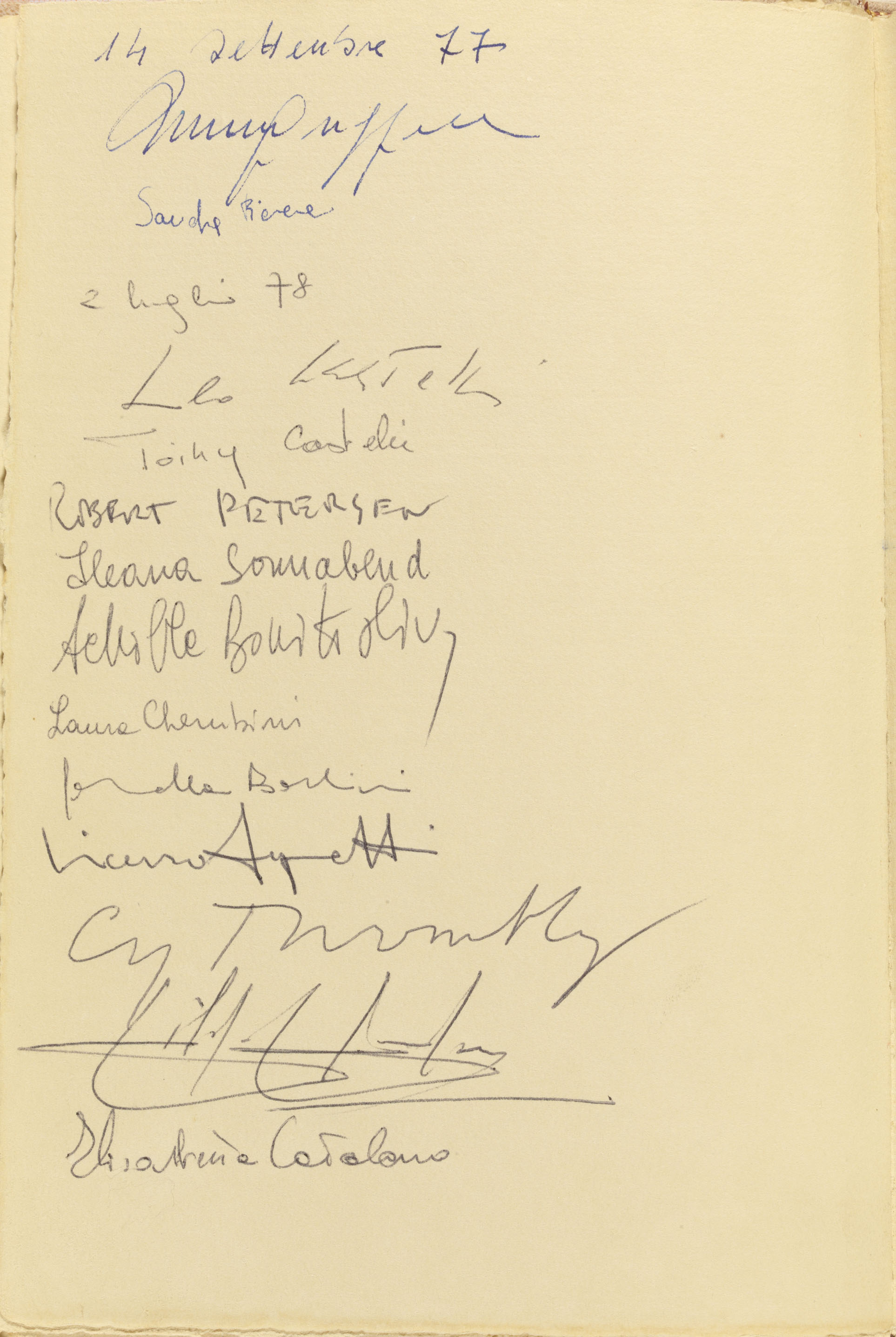 2 Leo e Twombly 2-7-78